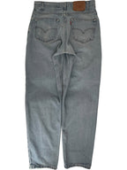 Levi's Men's Light Blue 560 Loose Fit Tapered Leg Jeans — back view