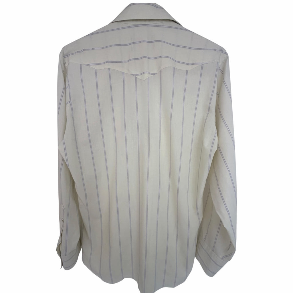 Vintage Panhandle Slim Western Shirt Mens 15.5 34