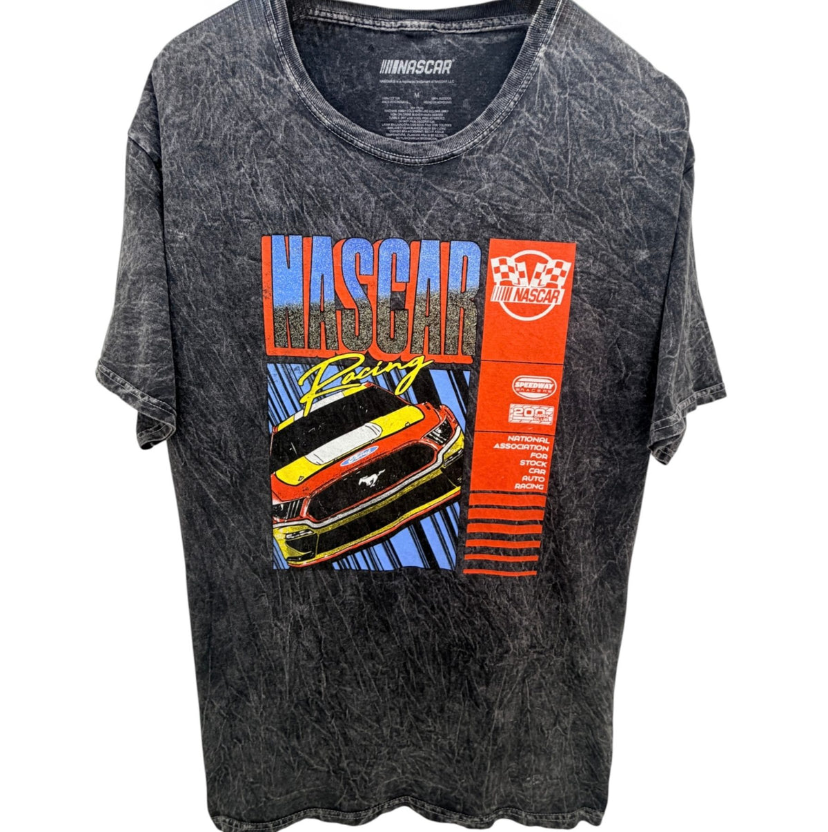 NASCAR Men's Black T-Shirt — front view