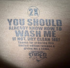 Superfresh Men's Beige Fresh Worldwide T-Shirt — brand label