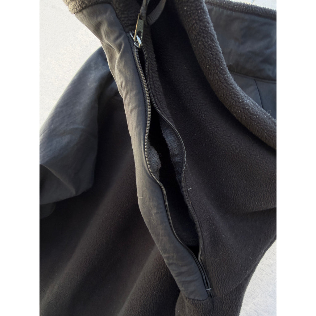 Marmot Fleece Jacket Mens Large Black Full Zip Outdoor