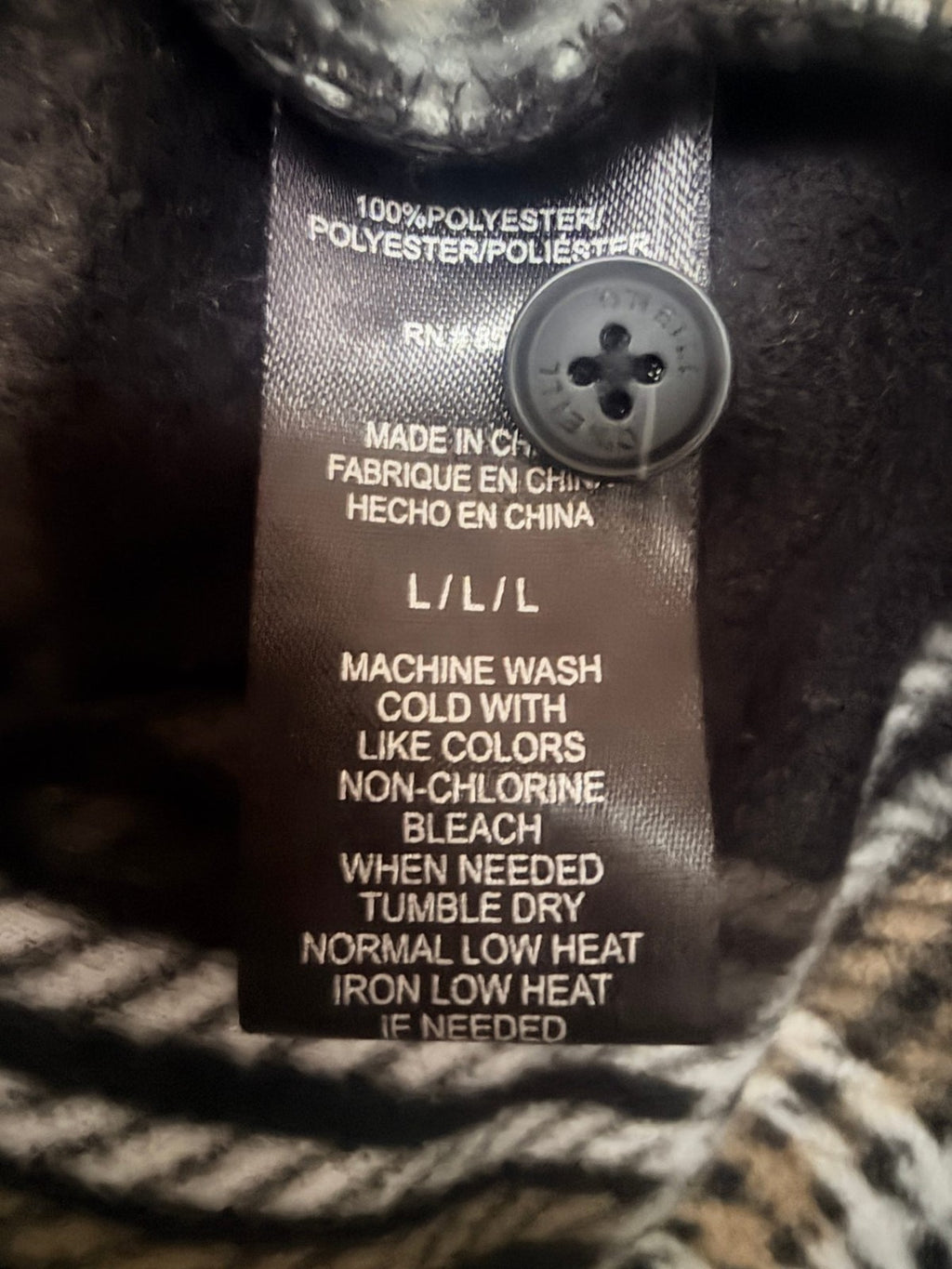 O'Neill Men's Black Fleece Shirt — photo 5