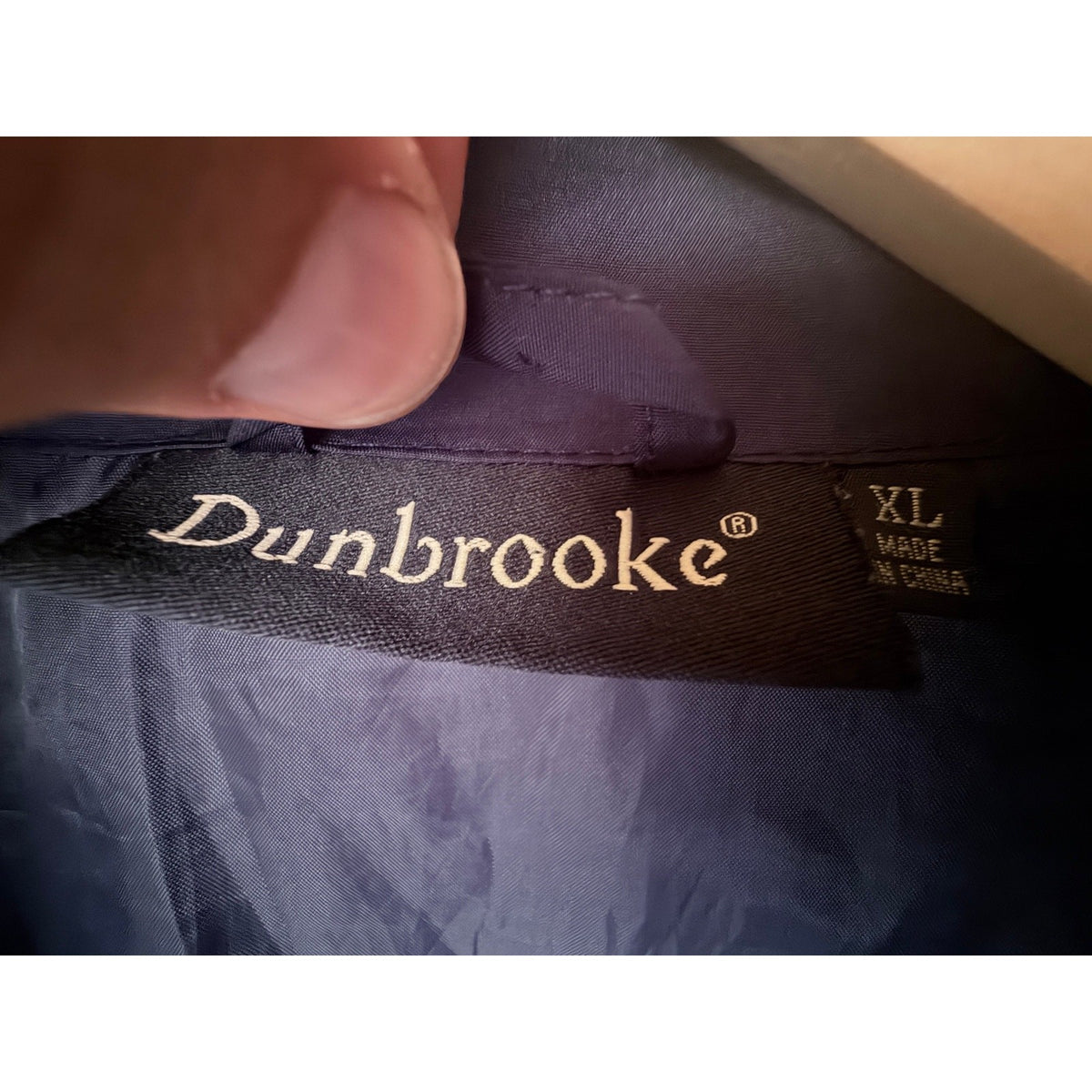 Dunbrooke Men's Navy Windbreaker Jacket — photo 3