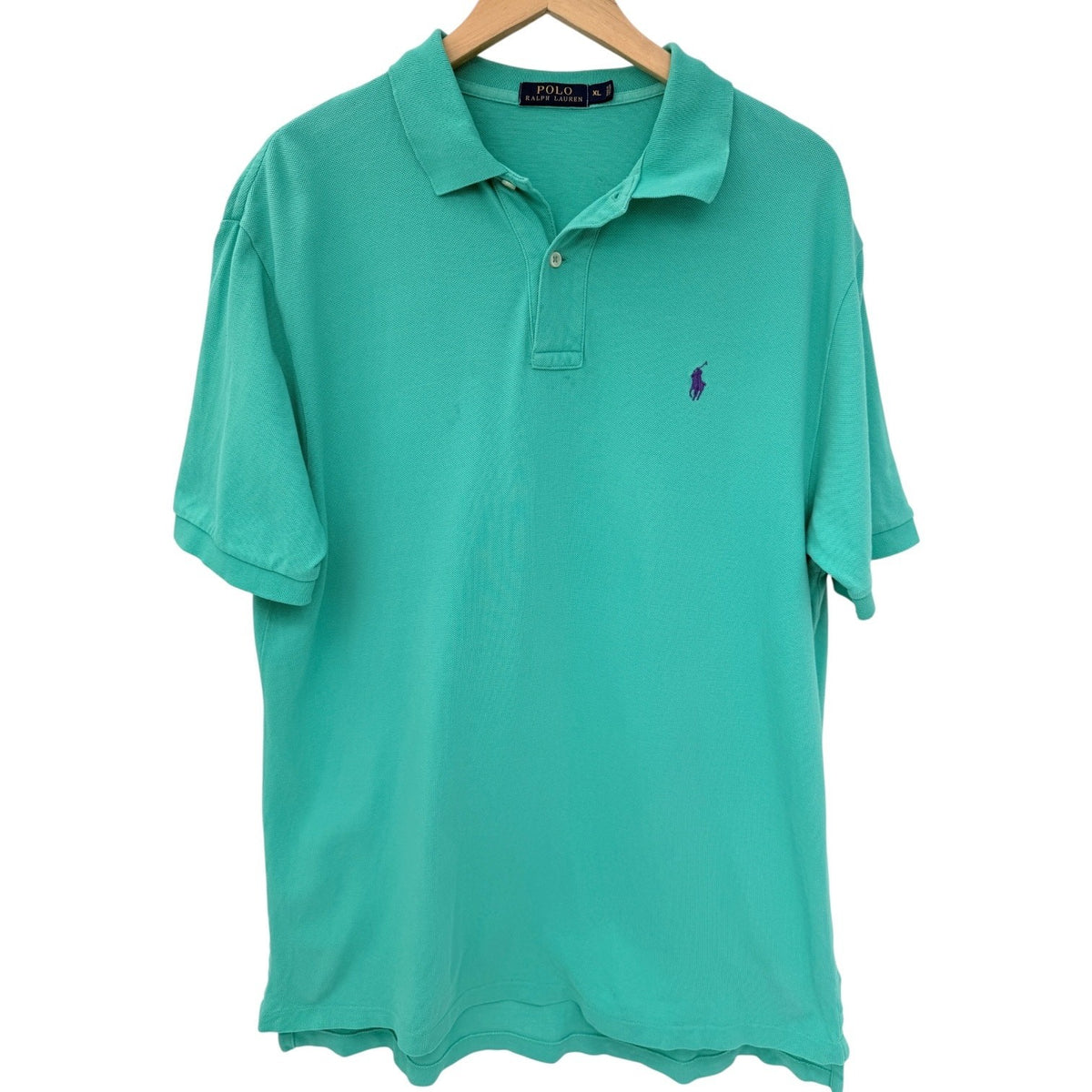 Polo Ralph Lauren Men's Mint Green Polo Shirt — photo 1