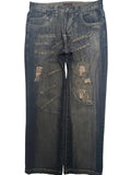 True Republic Men's Gray Wide Leg Jeans — photo 1