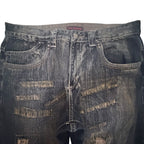 True Republic Men's Gray Wide Leg Jeans — photo 4