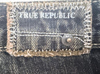 True Republic Men's Gray Wide Leg Jeans — photo 6