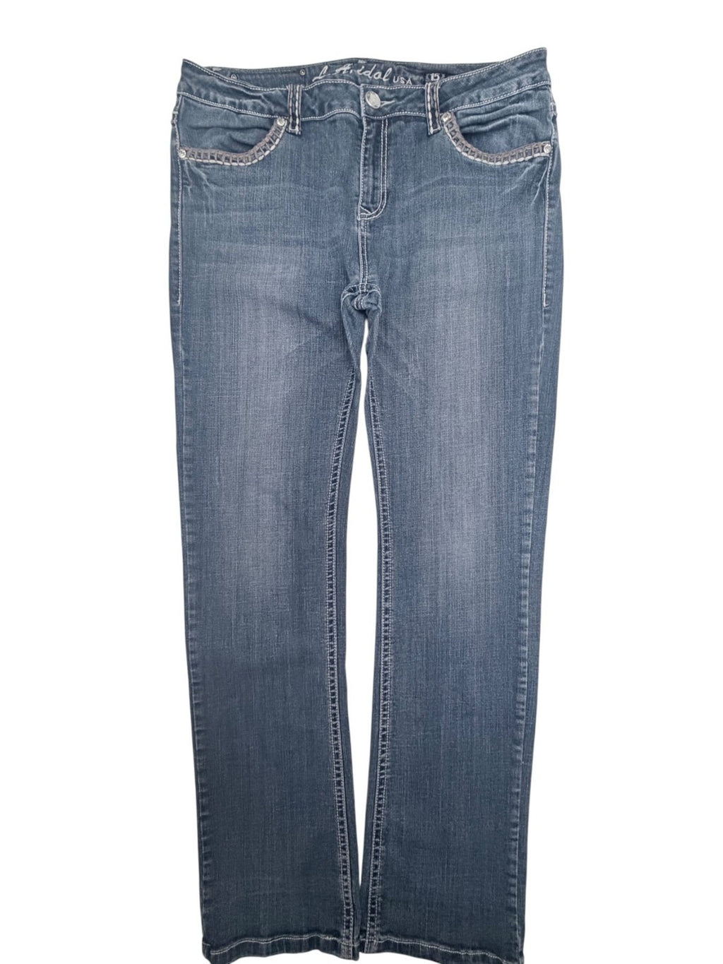 L.A. idol Women's Blue Bootcut Jeans — photo 1
