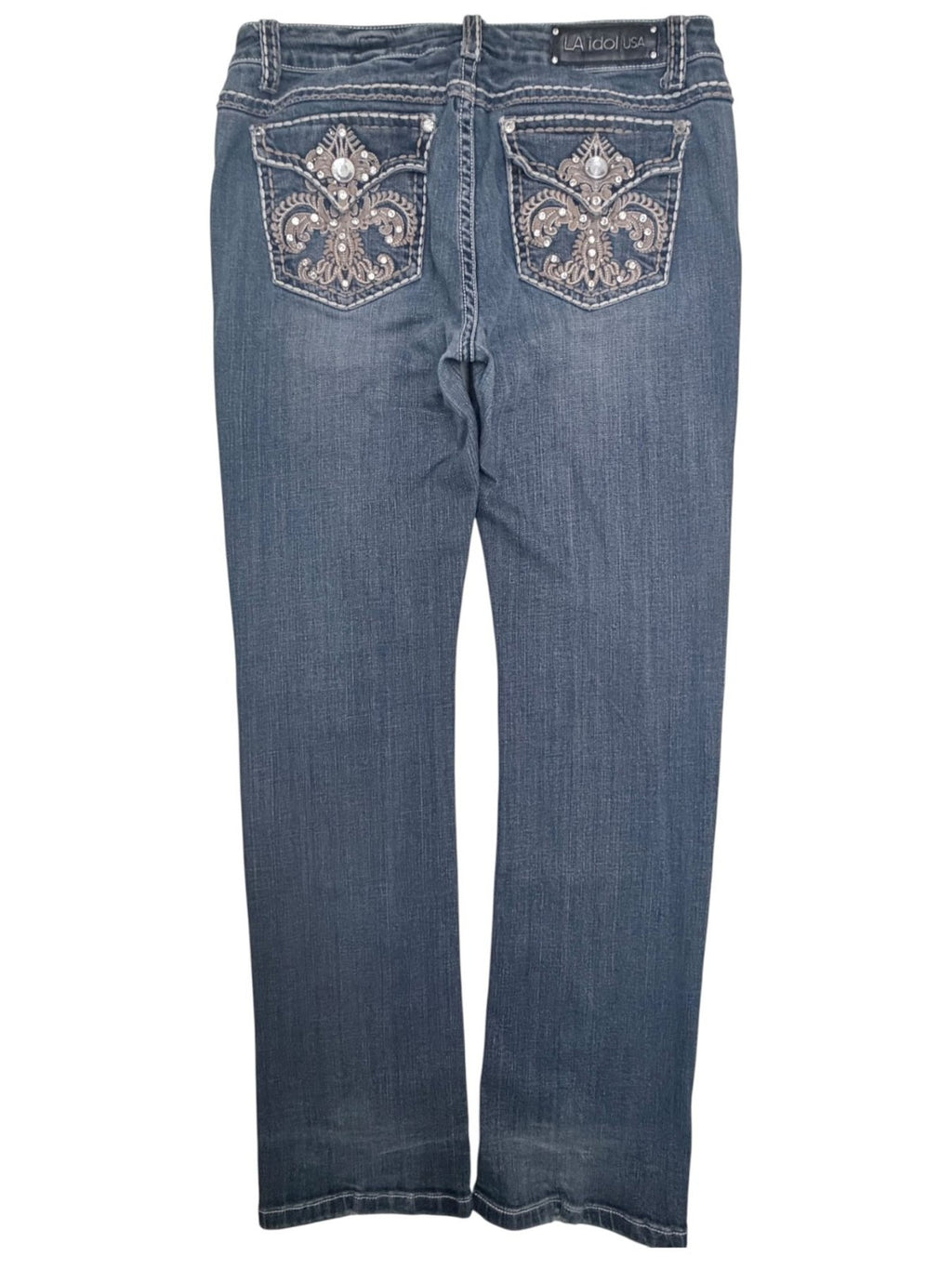 L.A. idol Women's Blue Bootcut Jeans — photo 2