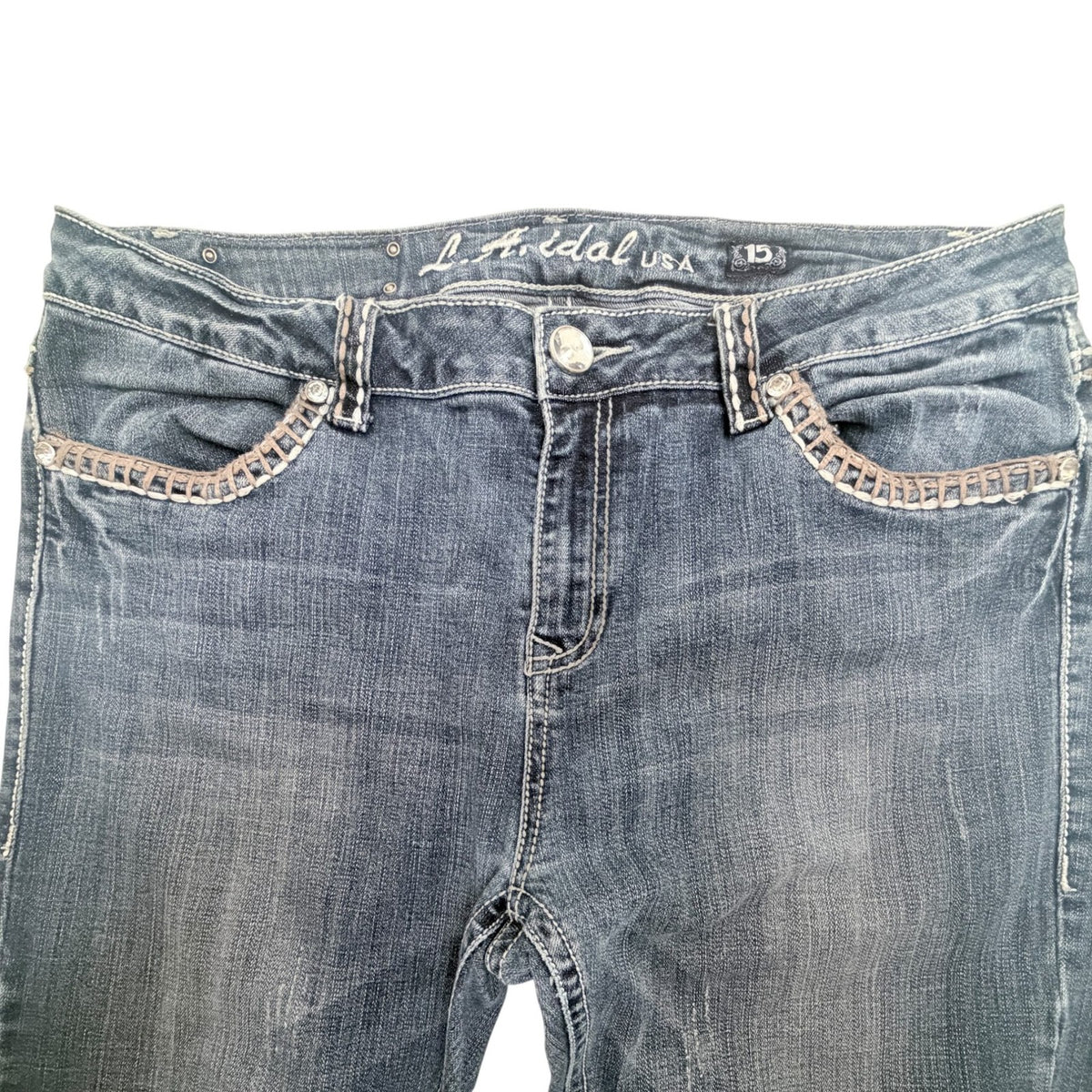 L.A. idol Women's Blue Bootcut Jeans — photo 5