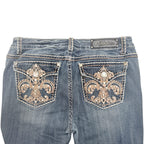 L.A. idol Women's Blue Bootcut Jeans — photo 6