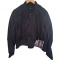 Pokerun Wild Annie Mens L Motorcycle Jacket Black Mesh CE Armor Riding Carbolex