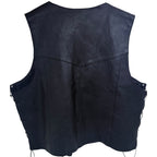 Unbranded Men's Black Vest — back view