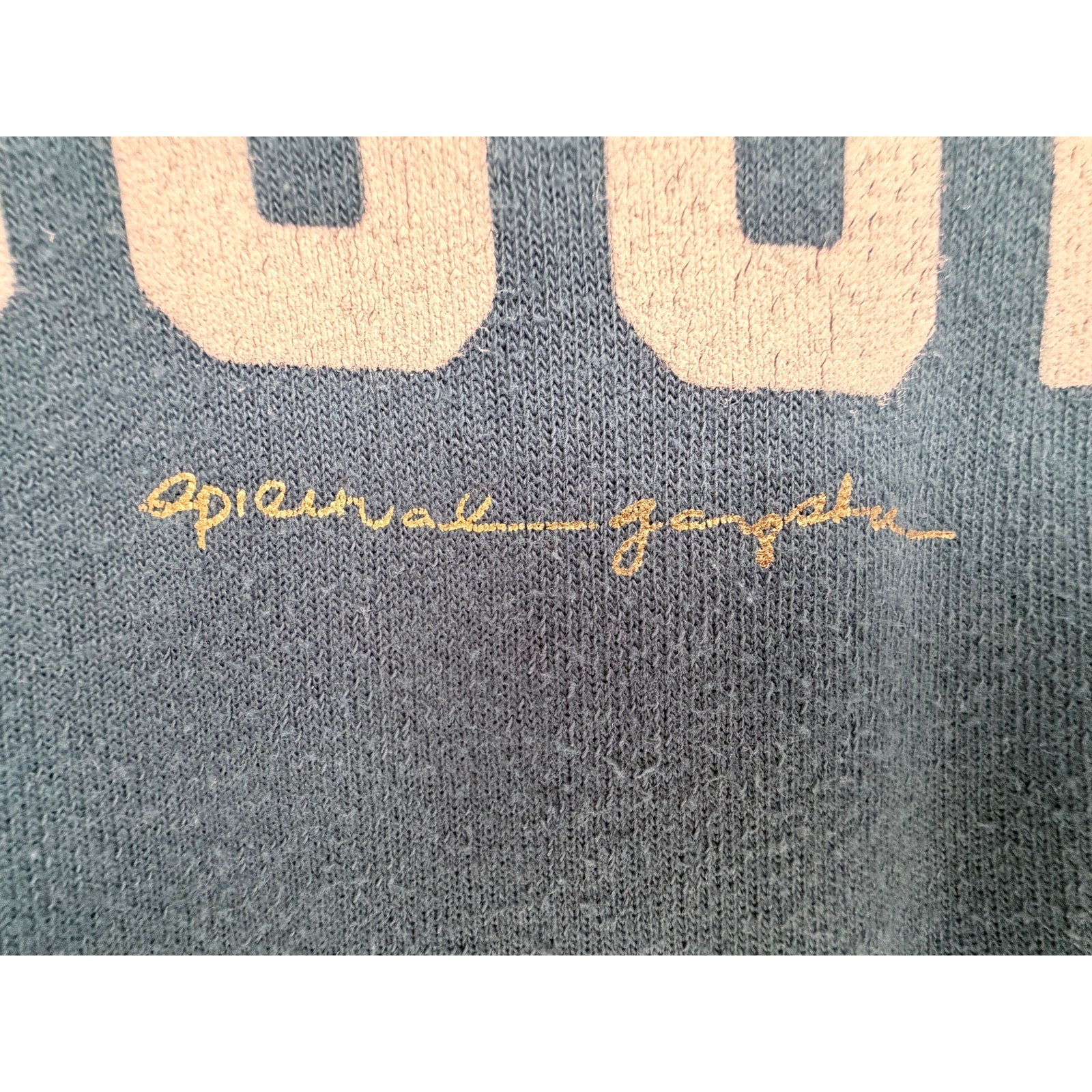 Spiritual Gangster Believe In The Good Sweatshirt Womens Large Blue USA Made