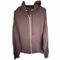 Brandy Melville Brown Zip Hoodie One Size