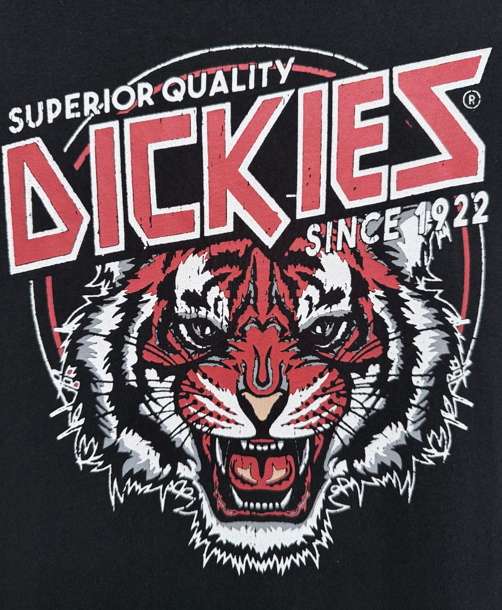 Dickies Men's Black Crewneck T-Shirt — view 4