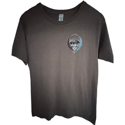 Spectra Alta Utah Skull Mountain Graphic T Shirt Mens Medium Brown - product photo 2