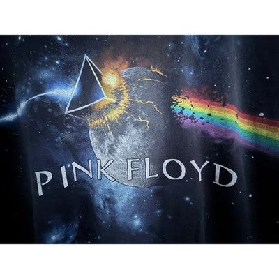 Liquid Blue Pink Floyd Dark Side Moon Graphic T Shirt Mens XL Black - product photo 4