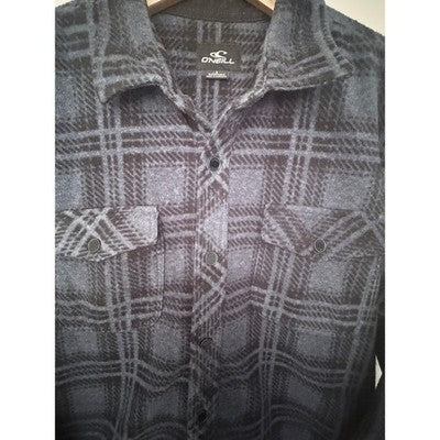 O'Neill Superfleece Plaid Fleece Shirt Mens S - product photo 4