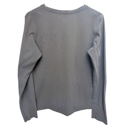Patagonia Womens Large Organic Cotton Long Sleeve Gray Minimalist Outdoor Shirt - product photo 2