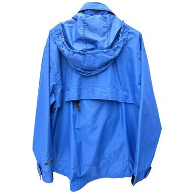 Nike Mens Hooded Windbreaker Jacket Blue Swoosh Lightweight Packable L - product photo 2
