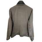 Levi Strauss Military Field Jacket Men Large Olive Green Cotton Full Zip Utility - product photo 2