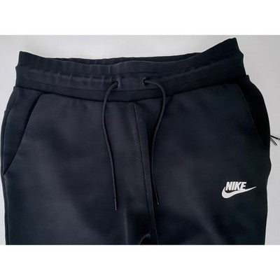 Nike Futura Logo Fleece Jogger Sweatpants Men's Small Black Zip Pocket - product photo 4