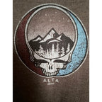 Spectra Alta Utah Skull Mountain Graphic T Shirt Mens Medium Brown - product photo 5