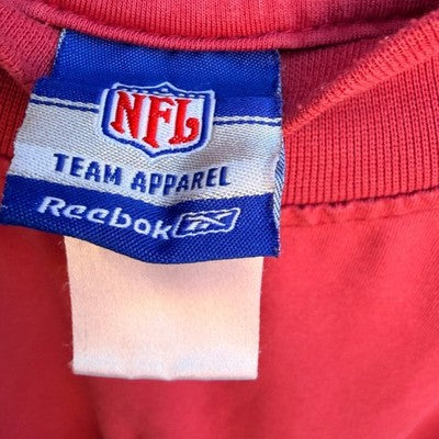Arizona Cardinals Vintage Long Sleeve Shirt Mens L Reebok NFL Red - product photo 5