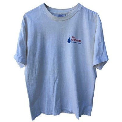 All Chemical Truck Graphic T Shirt Mens Large White All Sport ProWeight USA Tee - product photo 2