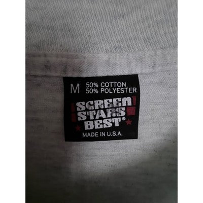Screen Stars Best Single Stitch Music Makers Beulah ND Graphic Tee Mens Med Gray - product photo 3