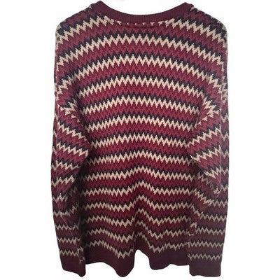 Topman Chevron Knit Sweater Mens Large - product photo 2