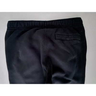 Nike Futura Logo Open Hem Fleece Sweatpants Men's Small Black - product photo 5