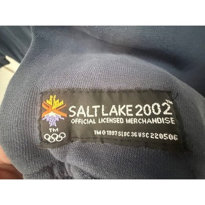 Salt Lake 2002 Olympics Hoodie Mens Large - product photo 5