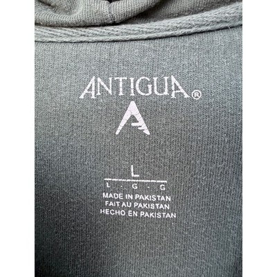 Antigua Green Bay Packers Full Zip Hoodie Mens Large Green NFL Football - product photo 3