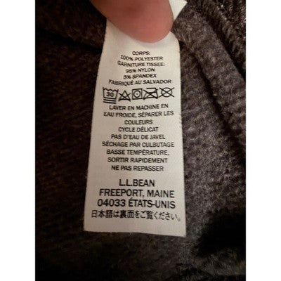 L.L.Bean Sweater Fleece Jacket Mens Medium - product photo 5