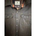 Legendary Whitetails Shirt Jacket Mens Large Brown Button Front Long Sleeve - product photo 5