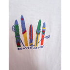 SGI Leisure Beaver Creek Long Sleeve T Shirt Mens XL White Made USA - product photo 4