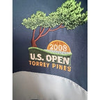2008 U.S. Open Torrey Pines Mens Windbreaker Jacket Blue Full Zip XL - product photo 4