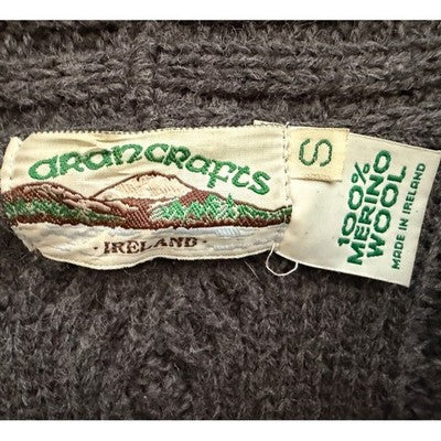 Commando Wool Sweater Mens XL Gray USA Made Military Style Heavyweight Knit - product photo 3