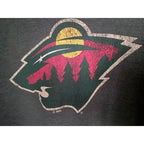 Minnesota Wild Lace Up Hoodie Green NHL Hockey Sweatshirt Mens Large - product photo 5