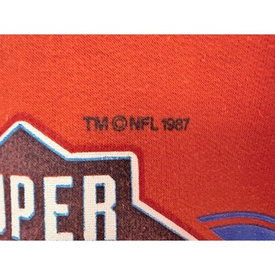 Denver Broncos Super Bowl XXII 1987 Sweatshirt XL MEN Logo 7 NFL Crewneck VNTG - product photo 5