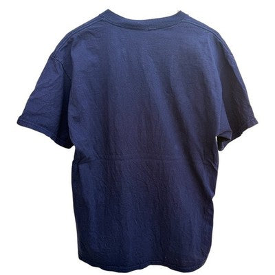 Denver Broncos NFL T Shirt Mens Large Blue Team Logo Football Fan Shirt - product photo 2