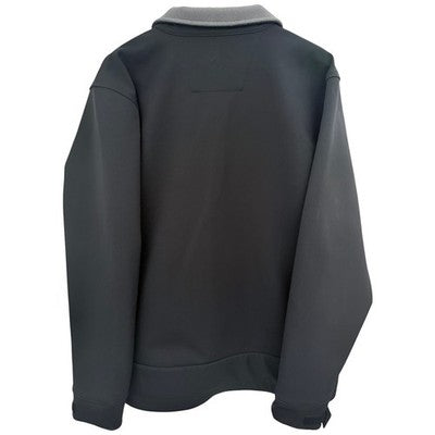 Carhartt Soft Shell Jacket Mens XL Black Full Zip Embroidered Workwear Coat - product photo 2