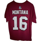 Majestic Joe Montana Hall of Fame San Francisco 49ers Graphic T Shirt Mens L Red - product photo 2