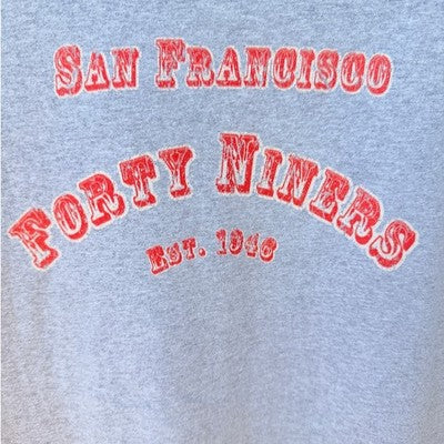 San Francisco 49ers The Catch Vintage Style T Shirt Mens Large Gray NFL Tee - product photo 5