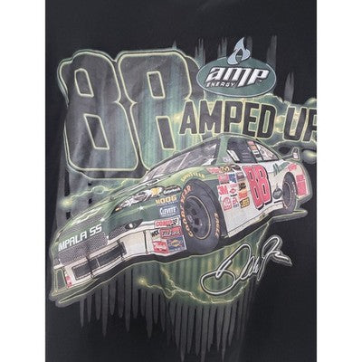 Dale Earnhardt Jr 88 Amp Energy NASCAR Womens Cropped Graphic T Shirt Black 3XLT - product photo 4