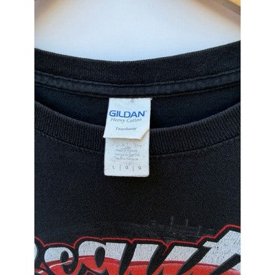 Snap-on Beauty And The Beast Graphic T Shirt Mens XL Black Muscle Car Tee - product photo 4