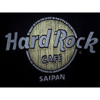 Hard Rock Cafe Saipan Graphic T Shirt Mens XL Black Logo Tee - product photo 4