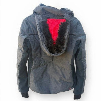 ROXY DryFlight 15K Snow Jacket Womens L Gray Waterproof Ski Coat - product photo 2